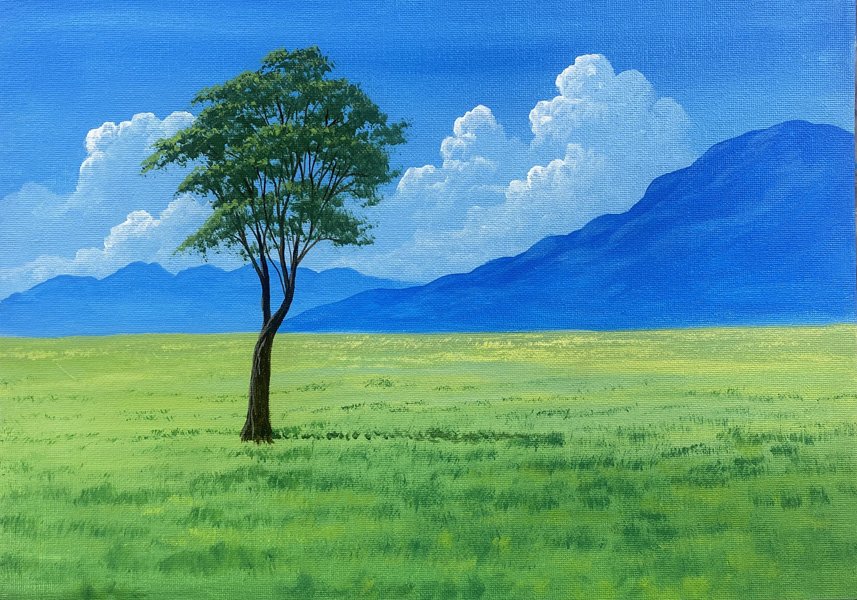 Stage 1 - Acrylic Landscape Painting Course